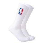 Ultra Game NBA Official Men’s Athletic Cushioned Secure Fit Crew Socks - 6 Pack - Unisex, NBA, White Red White Blue, M6-12