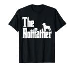The RottFather Funny Rottweiler Dad Shirt Men Gifts T-Shirt