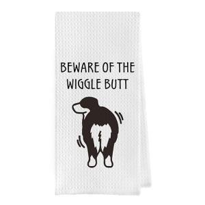 Geqtt Australian Shepherd Dish Towels - Funny Australian Shepherd Waffle Weave Decorative Kitchen Towels, Hand Towel, Tea Towel (16×24 Inches)