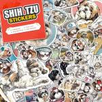 100 PCS Shih Tzu Stickers Pack – Waterproof Dog Decals for Water Bottles, Laptops, Phones, Notebook, Cars – Cool Vibrant Graphics for Shih Tzu Enthusiast
