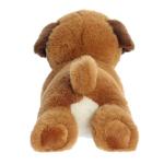 Aurora® Adorable Mini Flopsie™ Boden Boxer Stuffed Animal - Mini Companions Ready for Playful Adventures - for Kids All Ages, Toddlers, Adults, and Families - Brown 8 Inches