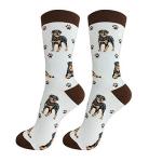 Pet Lover Socks - Fun - All Season - One Size Fits Most - For Women And Men – Dog Gifts (Rottweiler Gifts - Socks)