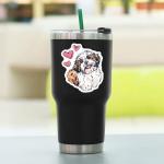 100 PCS Shih Tzu Stickers Pack – Waterproof Dog Decals for Water Bottles, Laptops, Phones, Notebook, Cars – Cool Vibrant Graphics for Shih Tzu Enthusiast