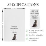 Geqtt Australian Shepherd Dish Towels - Funny Australian Shepherd Waffle Weave Kitchen Towels, Hand Towel, Tea Towel (16×24 Inches)