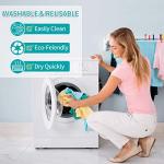 aportt Dachshund Reusable Tote Bag - Cute Dog Grocery Shopping Bag - Canvas Bag with Strong Handle - Washable Eco-friendly