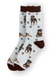 Pet Lover Socks - Fun - All Season - One Size Fits Most - For Women And Men – Dog Gifts (Rottweiler Gifts - Socks)