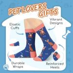 Chihuahua Socks for Women Men - Funny Chihuahua Gifts for Dog Lovers, Novelty Fun Teen Boy Girl Dog Socks