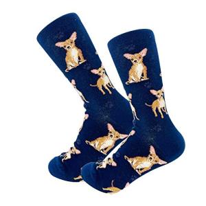 Pet Lover Socks - Fun - All Season - One Size Fits Most - For Women And Men – Dog Gifts (Chihuahua Gifts - Socks)