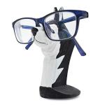 VIPbuy Handmade Wood Carving Eyeglasses Spectacle Holder Stand Sunglasses Display Rack Home Office Desk Décor Gift (Husky Dog)