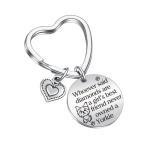 JIUSHUN Yorkie Keychain - Yorkie Mom, Lover, Owner, Dad Gifts - Dog Lover Birthday Gifts For Best Friend, Daughter Jewelry - Yorkshire Terrier Keychain, Dog Themed Jewelry For Women