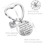 JIUSHUN Yorkie Keychain - Yorkie Mom, Lover, Owner, Dad Gifts - Dog Lover Birthday Gifts For Best Friend, Daughter Jewelry - Yorkshire Terrier Keychain, Dog Themed Jewelry For Women