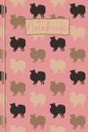 Pomeranian Notebook: Cute Pomeranian Lined Journal, The Perfect Novelty Pomeranian Gift for a Pomeranian Lover or Dog Owner - Pink