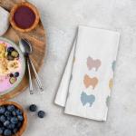 WFSM Pomeranian Gifts Kitchen Towels - Pomeranian Dog Hand Towels, 16x24 Inches