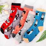 Jeasona Women's Boston Terrier Socks Boston Terrier Gifts for Women Dog Socks