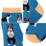 Jeasona Women's Boston Terrier Socks Boston Terrier Gifts for Women Dog Socks