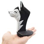 VIPbuy Handmade Wood Carving Eyeglasses Spectacle Holder Stand Sunglasses Display Rack Home Office Desk Décor Gift (Husky Dog)