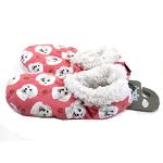 Maltese Super Soft Slippers - E&S Pets - Maltese Gifts - Cozy House Slippers - Non Skid Bottom - One Size Fits Most - Sherpa Slipper - Pet Lover Gifts For Men And Women