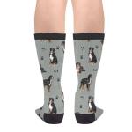 GJLNTRF Funny Bernese Dog Novelty Crew Socks Casual Crazy Funny Dress Socks For Women Men Teens Gift