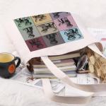 G2TUP Funny Golden Doodle Gift My Doodle Era Tote Bag Dogs Mama Handbag Dog Lovers Gift Pet DogLover Gifts (My Doodle Era TB)