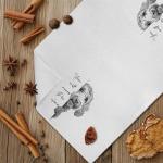 LUKIPOM Funny Goldendoodle Dog Hand Towels, You Will Never Pee Alone Funny Bathroom Hand Towels, Goldendoodle Gifts, Dog Bathroom Decor, 16x24 Inches