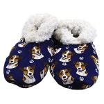 Jack Russell Terrier Super Soft Slippers - E&S Pets - Jack Russell Terrier Gifts - Cozy House Slippers - Non Skid Bottom - One Size Fits Most - Sherpa Slipper - Pet Lover Gifts For Men And Women