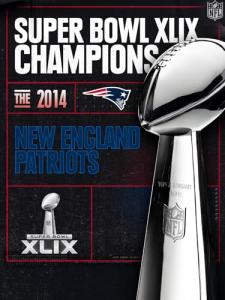 New England Patriots 2014 Super Bowl Champions Gear