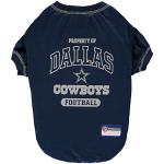 Dallas Cowboys Dog T-Shirt in Team Colors