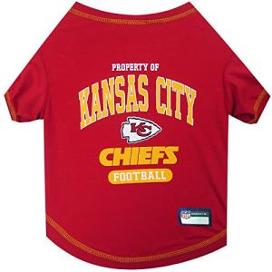 Kansas City Chiefs Dog T-Shirt - Large Size