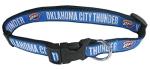 Oklahoma City Thunder Dog Collar - Medium Size