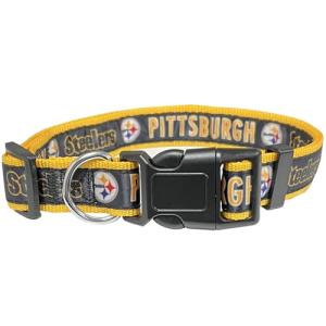 Pittsburgh Steelers Heavy-Duty Dog Collar - XL