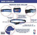 Oklahoma City Thunder Dog Collar - Medium Size