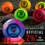Colorful Street Hockey Balls for Active Dogs - 3 Pack