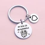 Australian Shepherd Lover Keychain for Dog Owners