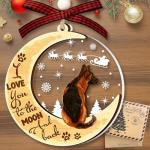 German Shepherd Christmas Tree Ornaments for Dog Lovers