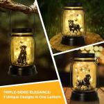 Rottweiler Solar Lanterns for Dog Lovers