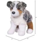 Australian Shepherd Plush Toy for Rescue Dogs