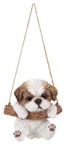 Shih Tzu Puppy Hanging Statue for Dog Lovers