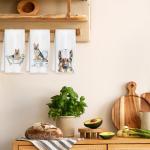 Funny German Shepherd Hand Towels Set of 3