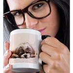 Shih Tzu Sleeping Best Friend Ceramic Mug