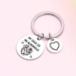 Australian Shepherd Lover Keychain for Dog Owners