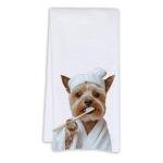 Funny Yorkshire Terrier Hand Towels for Dog Lovers