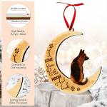 German Shepherd Christmas Tree Ornaments for Dog Lovers