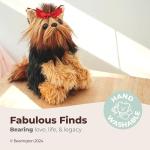 Bearington Chewie Plush Yorkie Stuffed Animal