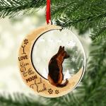 German Shepherd Christmas Tree Ornaments for Dog Lovers