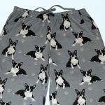 Boston Terrier Pajama Pants – Cozy Cotton Lounge Wear