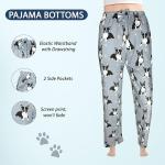 Boston Terrier Pajama Pants – Cozy Cotton Lounge Wear