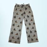 Rottweiler Pajama Pants - Comfy Cotton Blend