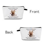 Yorkie Lover Makeup Bag for Dog Moms