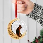 German Shepherd Christmas Tree Ornaments for Dog Lovers