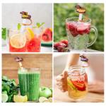 6PCS Straw Cover, 10mm Dog Straw Toppers for Stanley Cup, Dachshund Dog Straws Topper Fits Stanley Tumbler, Stanley Cup Accessories Weiner Dog Lover Gifts